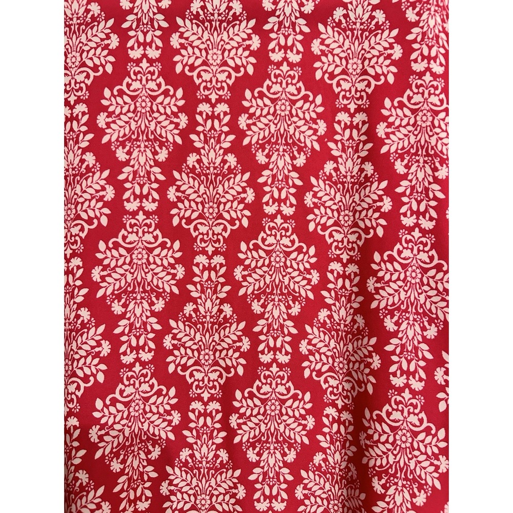 Laura Ashley XL Pink Floral Chinoiserie Robe Intimates Kimono Sleepwear Wrap - Picture 9 of 12